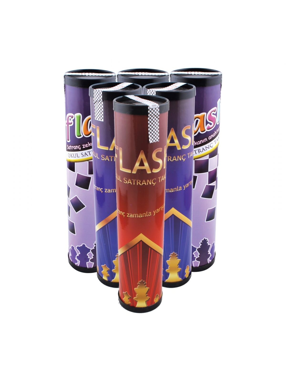 Flash Roll Cylinder šachmatų rinkinys Star 2