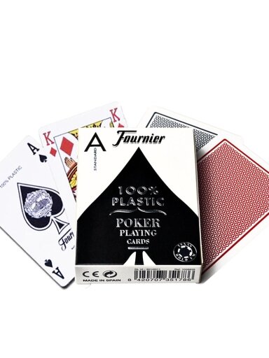 Fournier 2500 pokerio kortos (mėlynos)