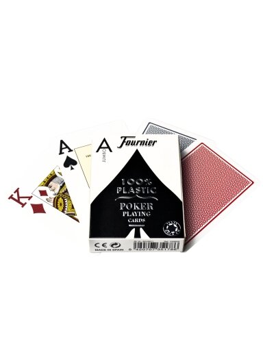Fournier 2800 pokerio kortos (Mėlynos)