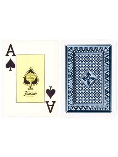 Fournier 818 pokerio kortos (Mėlyna)