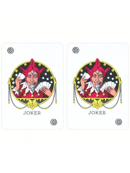 Fournier EPT pokerio kortos (Raudonos) 3