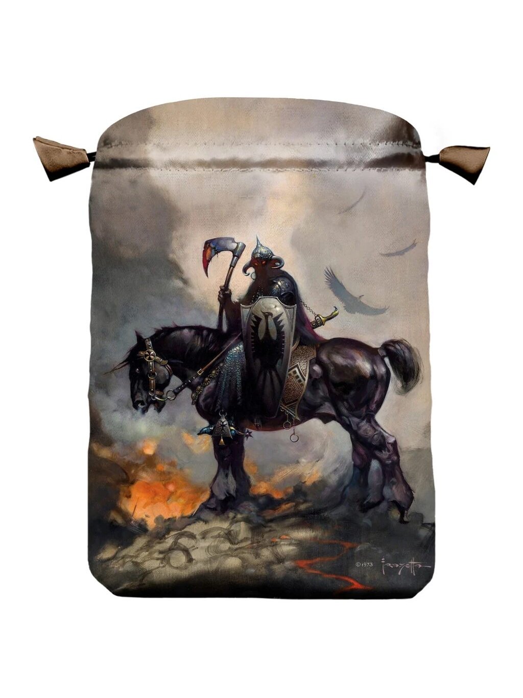 Frazetta satininis maišelis kortoms Lo Scarabeo  1
