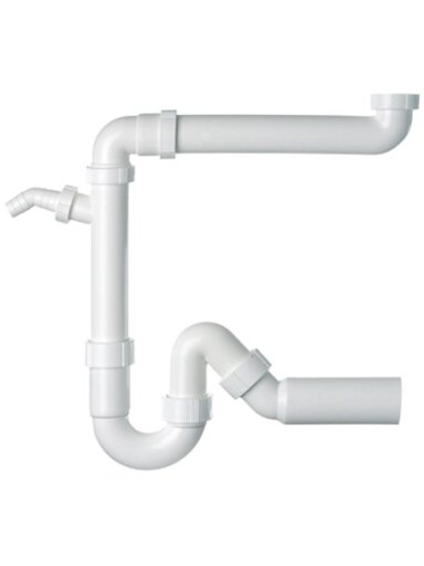 FRANKE vietos taupymo sifonas plautuvei 1 ½" - 1m