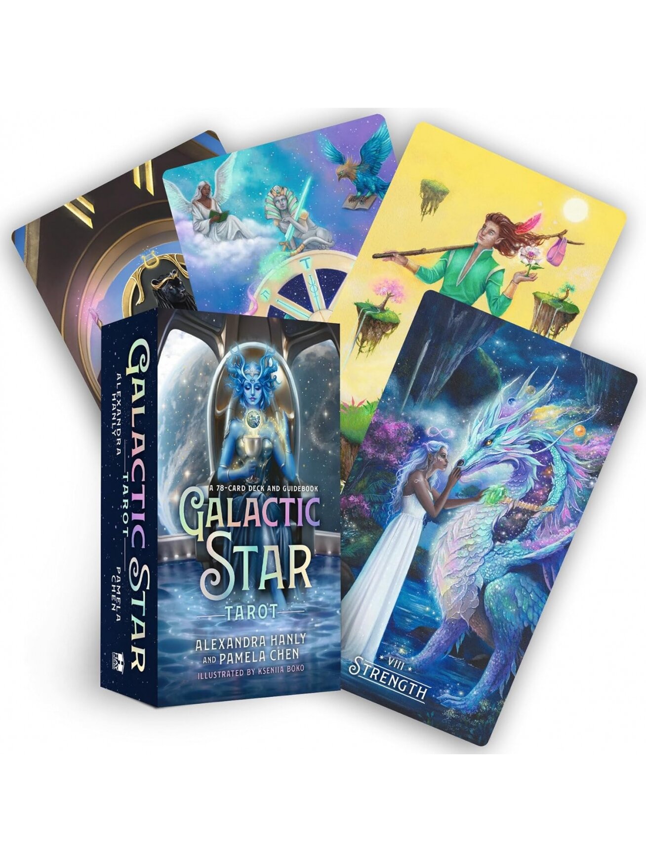Galactic Star Tarot kortos Hay House