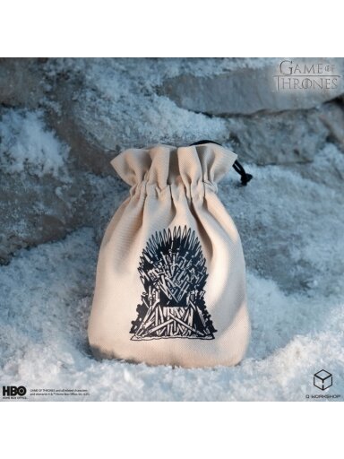Game of Thrones. The Throne kauliukų maišelis Q-Workshop
