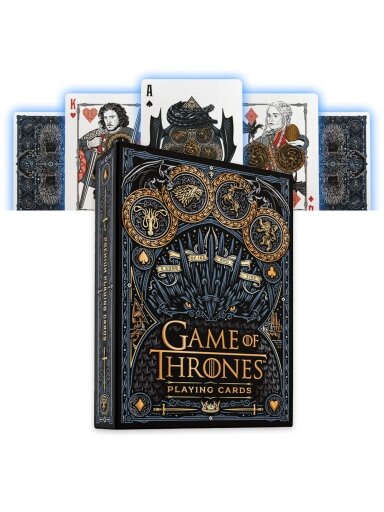 Game Of Thrones žaidimo kortos Theory11