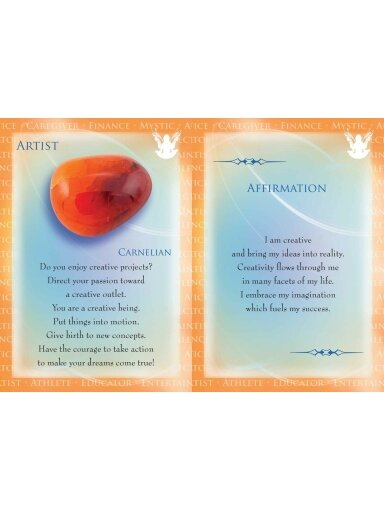 Gemstone Guardians kortos Findhorn Press