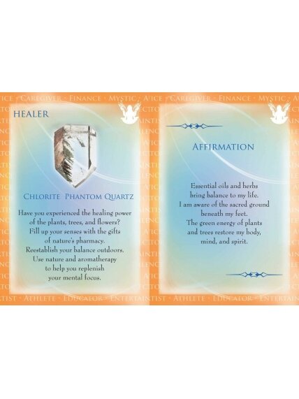 Gemstone Guardians kortos Findhorn Press 3 Gemstone Guardians kortos Findhorn Press 3