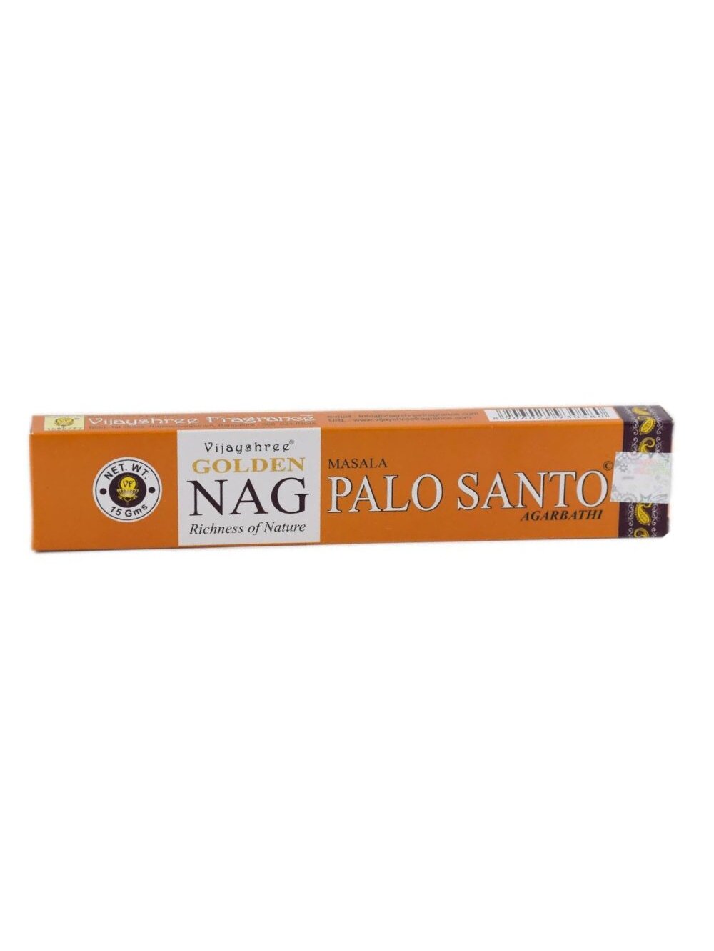 Golden Nag - Palo Santo Smilkalai Vijayshree 2 Golden Nag - Palo Santo Smilkalai Vijayshree 2