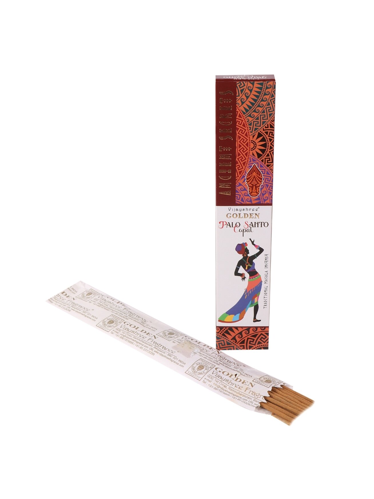 Golden Ancient Series Copal and Palo Santo Smilkalai Vijayshree Golden Ancient Series Copal and Palo Santo Smilkalai Vijayshree