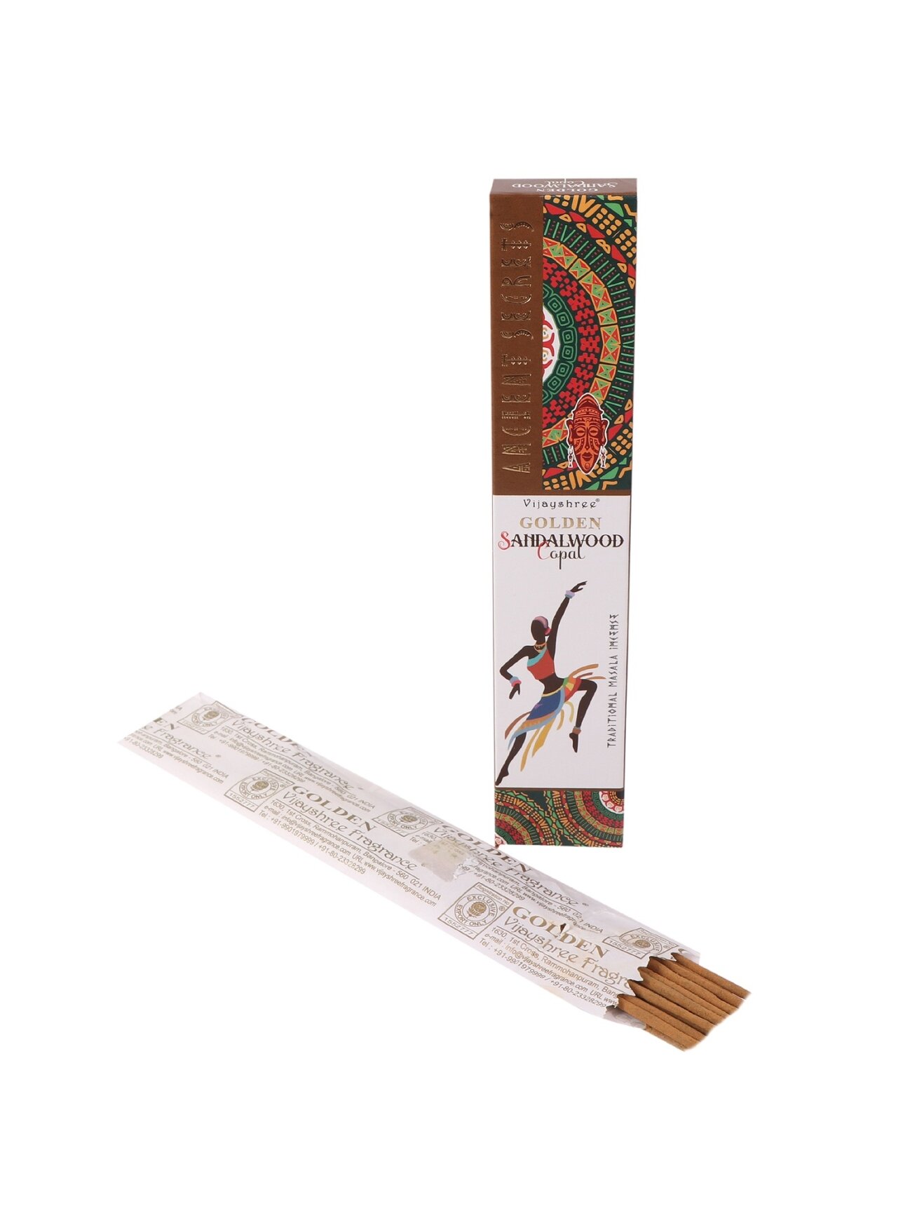 Golden Ancient Series Copal and Sandalwood Smilkalai Vijayshree Golden Ancient Series Copal and Sandalwood Smilkalai Vijayshree