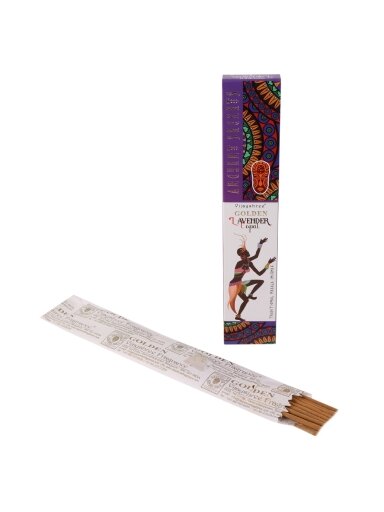 Golden Ancient Series Copal and Lavender Smilkalai Vijayshree