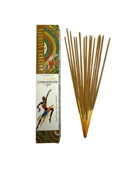 Golden Ancient Series Copal and Sandalwood Smilkalai Vijayshree 2
