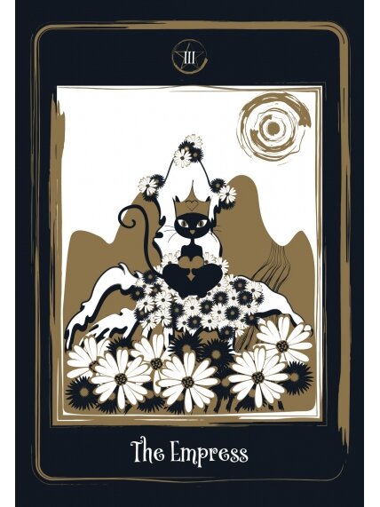 Golden Black Cat Tarot kortos AGM 3 Golden Black Cat Tarot kortos AGM 3
