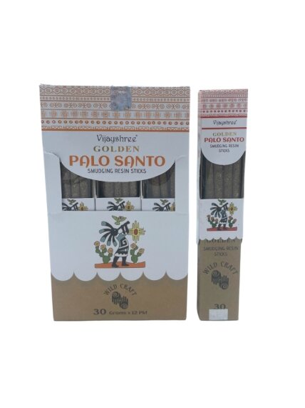 Golden Palo Santo smilkalų lazdelės 1