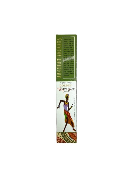 Golden Ancient Series Copal and White Sage Smilkalai Vijayshree 2 Golden Ancient Series Copal and White Sage Smilkalai Vijayshree 2