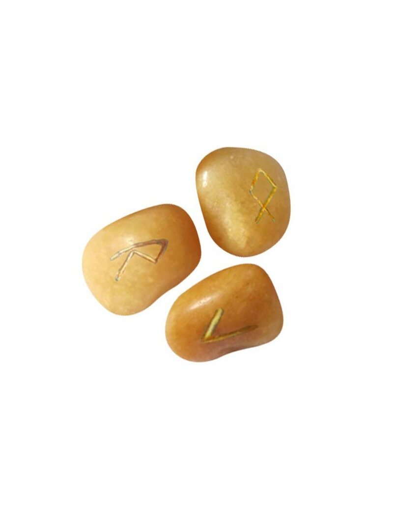Golden Quartz Runos Lo Scarabeo 1