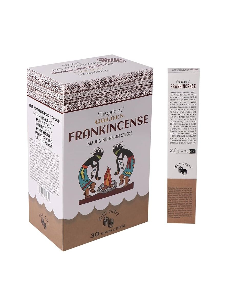 Golden Frankincense smilkalų lazdelės 1 Golden Frankincense smilkalų lazdelės 1