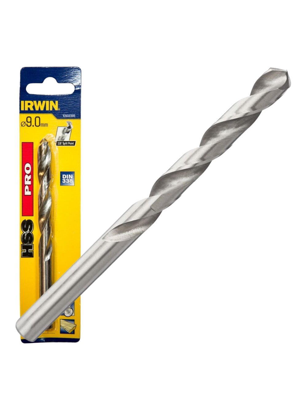 Grąžtas metalui HSS PRO 9,0 mm, 1 vnt. Grąžtas metalui HSS PRO 9,0 mm, 1 vnt.
