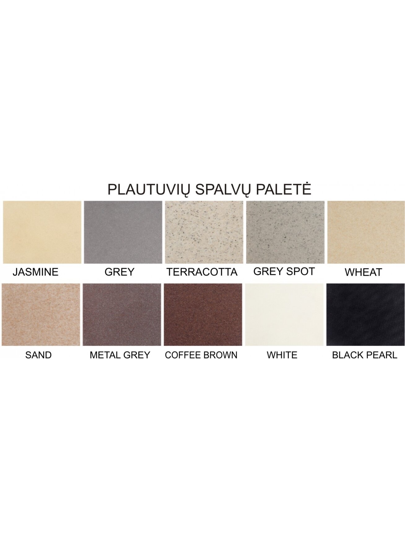 Granitinė plautuvė LADO4 black pearl SU SIFONU 1 Granitinė plautuvė LADO4 black pearl SU SIFONU 1