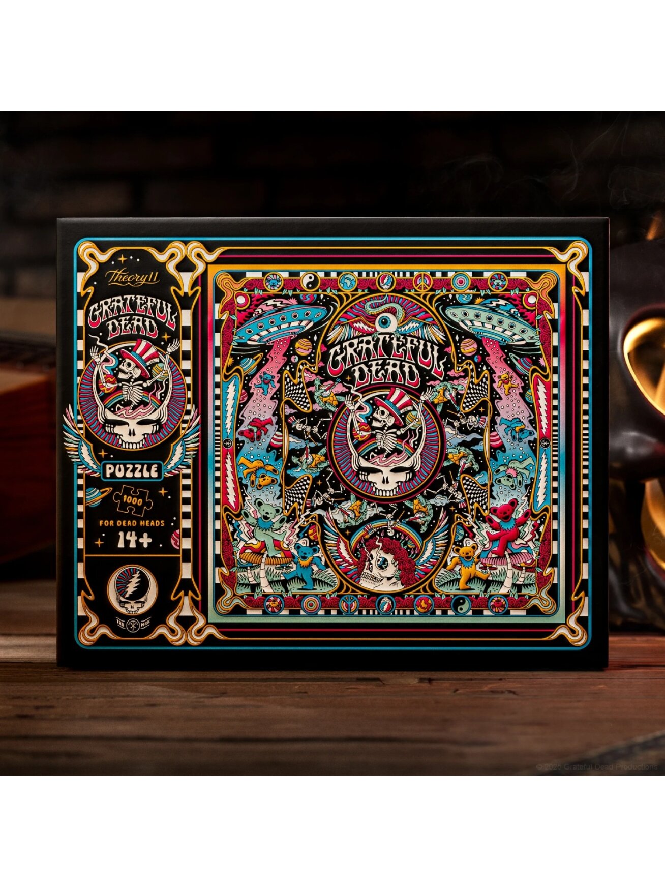 Grateful Dead dėlionė 1000 detalių Theory11 4 Grateful Dead dėlionė 1000 detalių Theory11 4