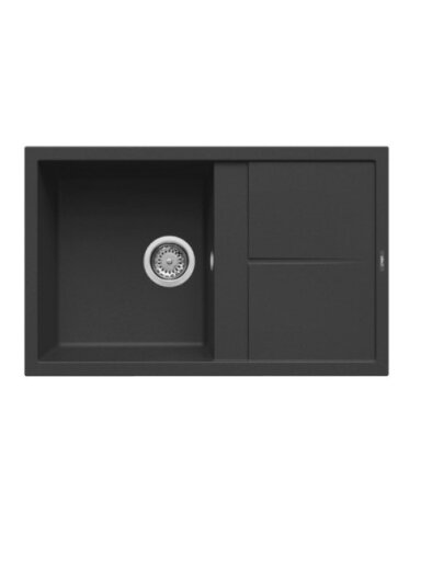 Granitinė plautuvė ELLECI  UNICO 300 79X50 juoda 40 J016198