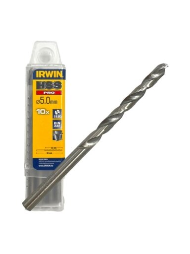 Grąžtas metalui HSS PRO 5,0 x 52/86 mm