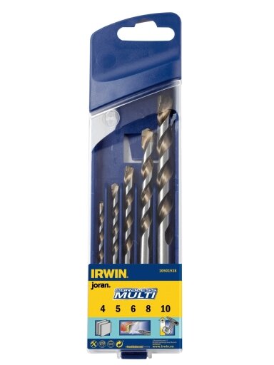 Grąžtų rinkinys CORDLESS 4,5,6,8,10 mm