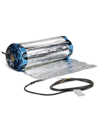 Grindinio šildymo kilimėlis Warmset ALUMINUM BLACK