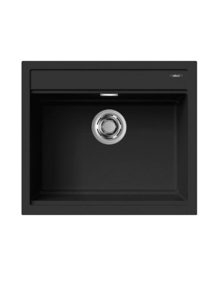 Granitinė plautuvė ELLECI  BEST 105 570x510 juoda K86 J016167