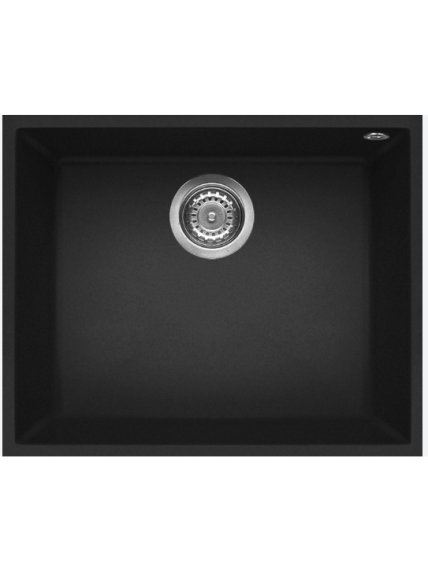 Granitinė plautuvė, montuojama iš apačios, ELLECI QUADRA 105 54x44 juoda 40 J016176 3 Granitinė plautuvė, montuojama iš apačios, ELLECI QUADRA 105 54x44 juoda 40 J016176 3