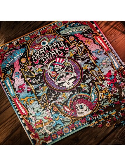 Grateful Dead dėlionė 1000 detalių Theory11 5