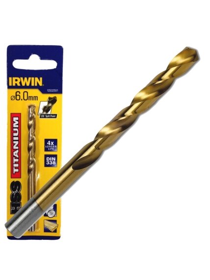 Grąžtas metalui HSS TITANIUM 4,5 mm