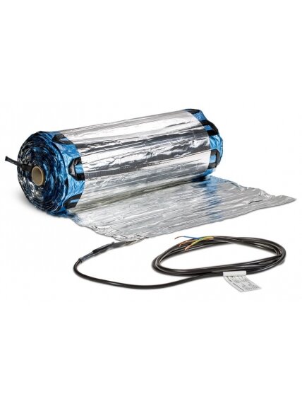 Grindinio šildymo kilimėlis Warmset ALUMINUM BLACK Grindinio šildymo kilimėlis Warmset ALUMINUM BLACK