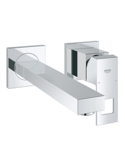 Grohe praustuvo maišytuvas Eurocube iš sienos, 2 dalių, M dydis, chromas 1