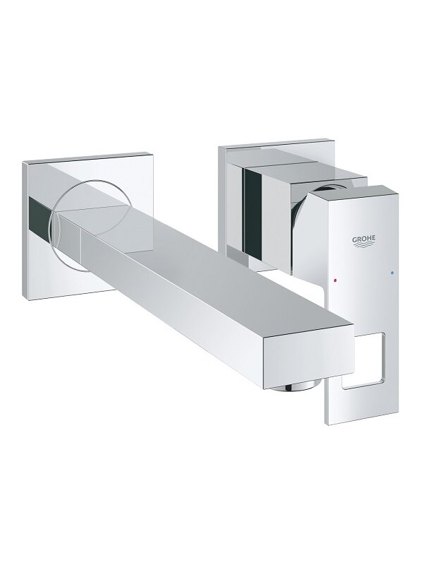 Grohe praustuvo maišytuvas Eurocube iš sienos, 2 dalių, M dydis, chromas 1 Grohe praustuvo maišytuvas Eurocube iš sienos, 2 dalių, M dydis, chromas 1