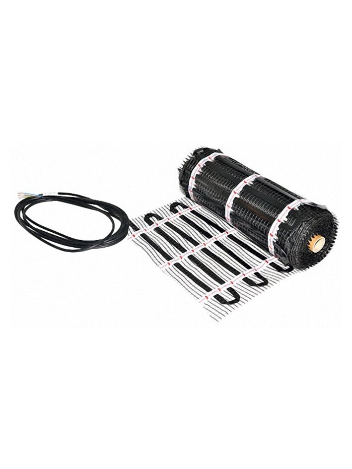 Grindinio šildymo tinklelis Warmset BLACK, 85W + program. termostatas Feelspot WTH93.36 1