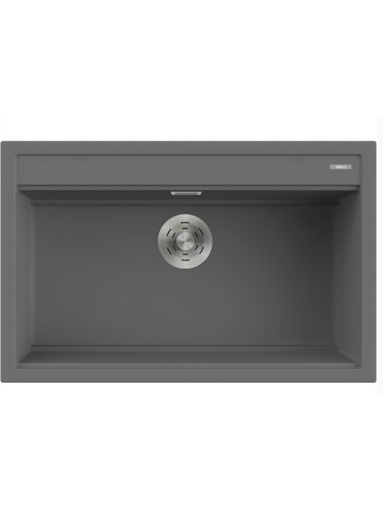 Granitinė plautuvė ELLECI  BEST 130, 790x510, t.pilka K99 J017256