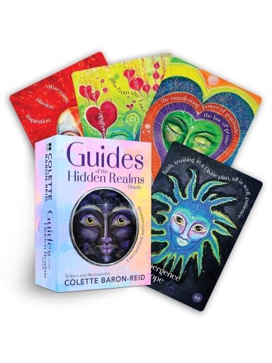 Guides of the Hidden Realms Oracle kortos Pocket Hay House