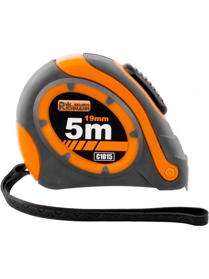 Gumuota ruletė 7,5 m „RICHMANN" 25 mm 4