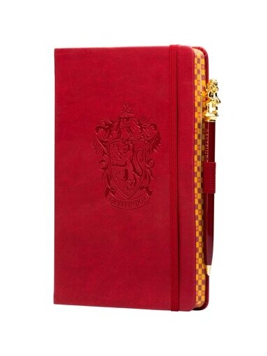 Harry Potter: Gryffindor Classic užrašinė minkštais viršeliais su rašikliu Insight Editions