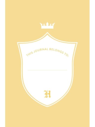 Harry Potter: Hufflepuff Classic užrašinė minkštais viršeliais su rašikliu Insight Editions