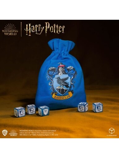 Harry Potter. Ravenclaw Dice & Pouch kauliukų ir maišelio rinkinys