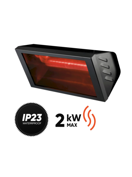Halogeninis infraraudonųjų spindulių šildytuvas Helios Radiant Black Halogeninis infraraudonųjų spindulių šildytuvas Helios Radiant Black