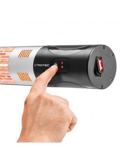 Halogeninis infraraudonųjų spindulių šildytuvas Trotec IR 2200 5 Halogeninis infraraudonųjų spindulių šildytuvas Trotec IR 2200 5