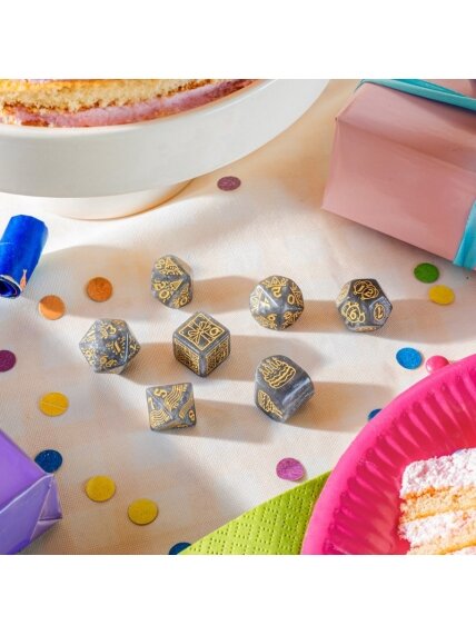 Happy Birthday kauliukų rinkinys - Confetti Q-WORKSHOP 2