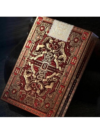 Harry Potter Gryffindor Raudonos Theory11 žaidimo kortos 3 Harry Potter Gryffindor Raudonos Theory11 žaidimo kortos 3