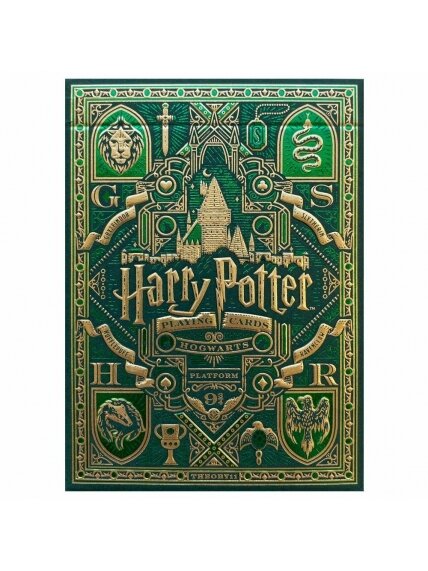 Harry Potter Slytherin Žalios Theory11 žaidimo kortos 1 Harry Potter Slytherin Žalios Theory11 žaidimo kortos 1