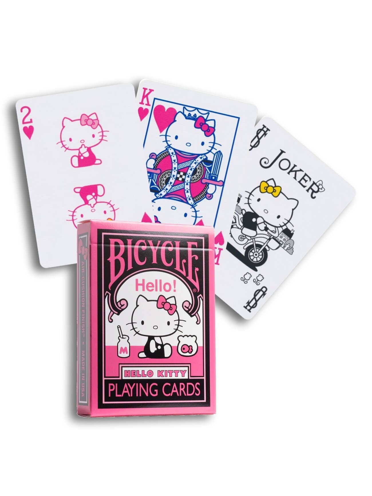 Hello Kitty Black & Pink žaidimo kortos Bicycle Hello Kitty Black & Pink žaidimo kortos Bicycle