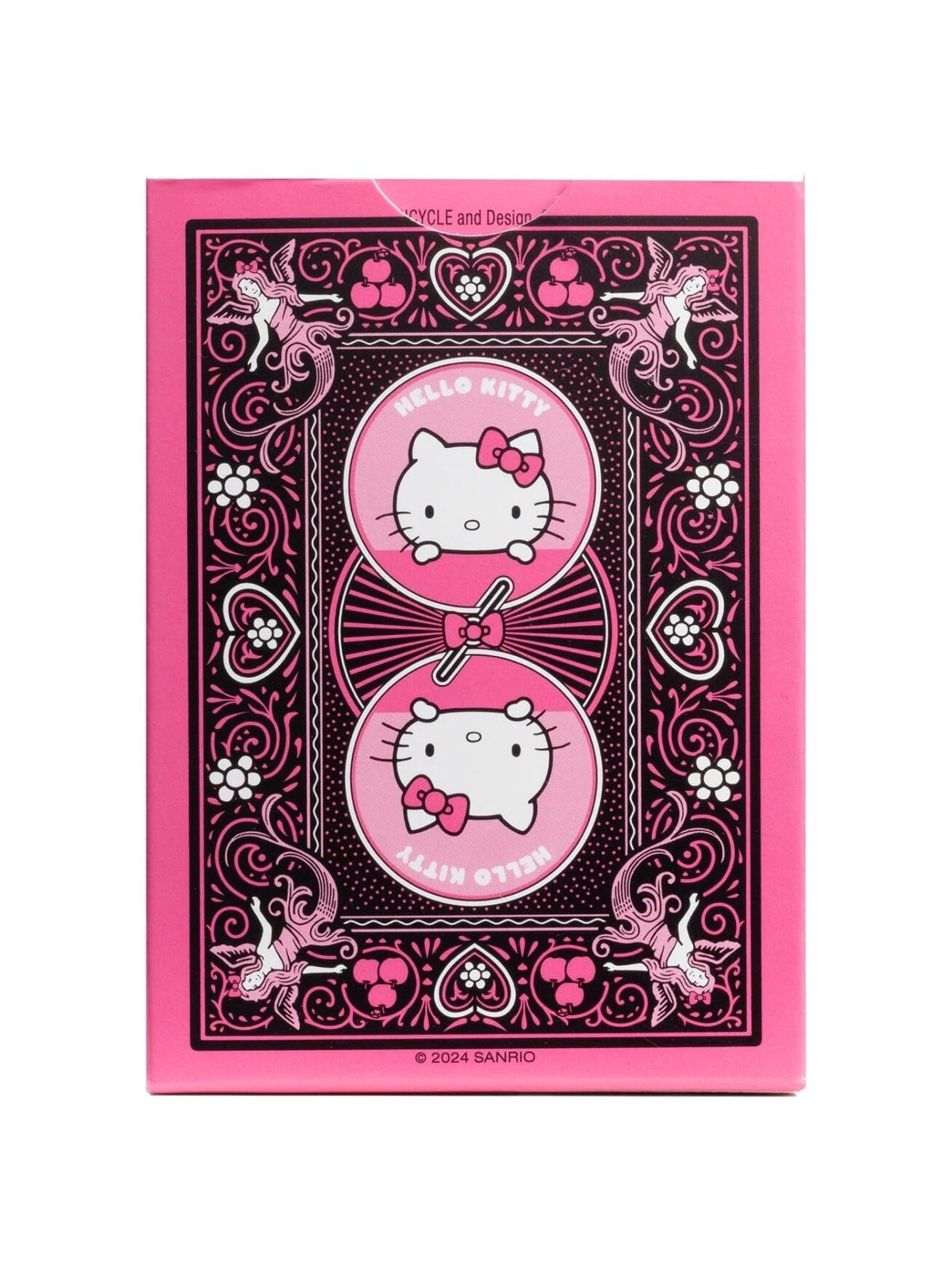 Hello Kitty Black & Pink žaidimo kortos Bicycle 2 Hello Kitty Black & Pink žaidimo kortos Bicycle 2